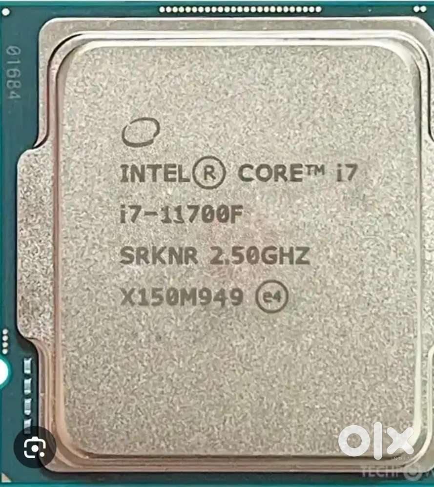 Intel i7 11TH Gen processor 11700F