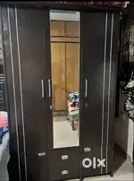 Wooden 3 Door Almirah