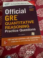 Official GRE Preparation books