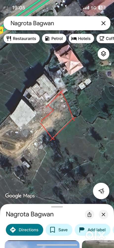 84,00,000/- for 24 marle plot near prem bus petrol pump at Nagrota