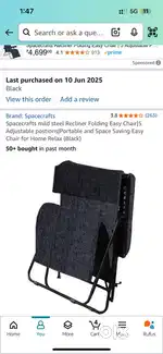 Chair foldable