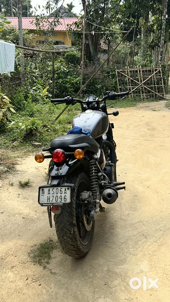 Bike with stock tyre bike with service record