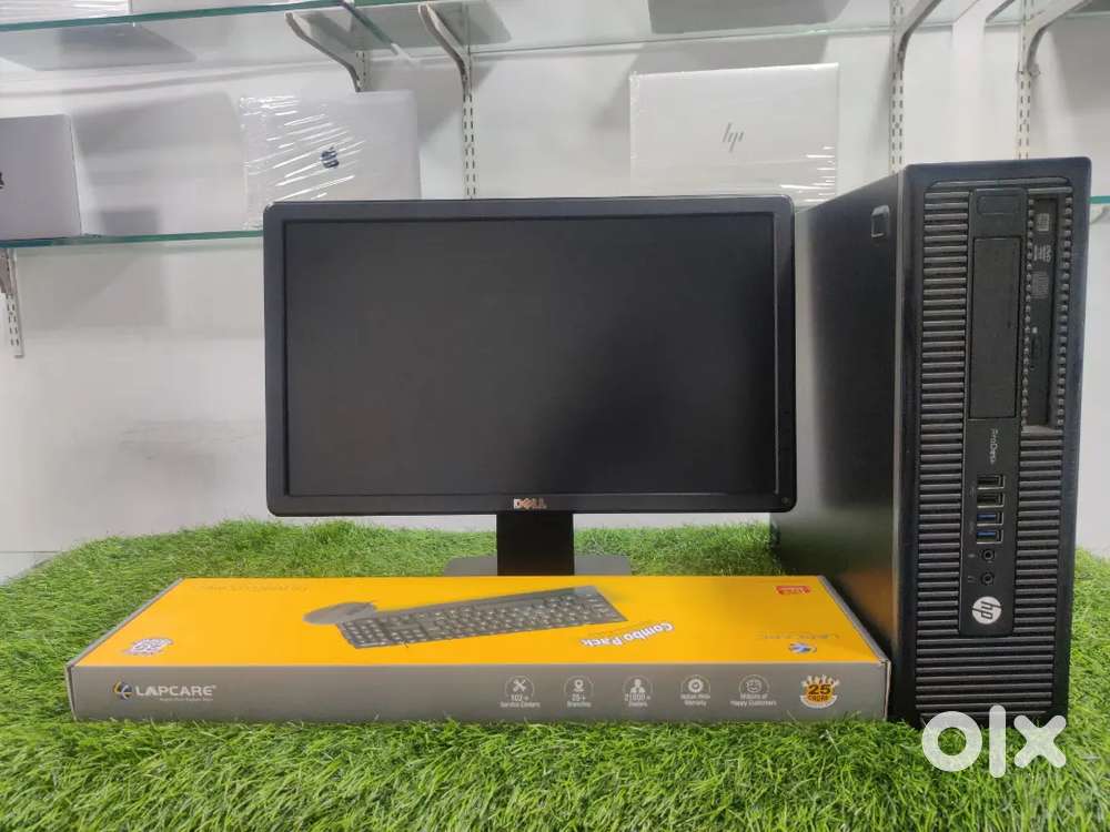 HP PRODESK 400 G1 CORE I5 4TH GEN 8GB RAM 500GB HDD19INCHES SCREEN NOW