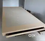 RED BLUE YELLOW DINING TABLE with BENCH