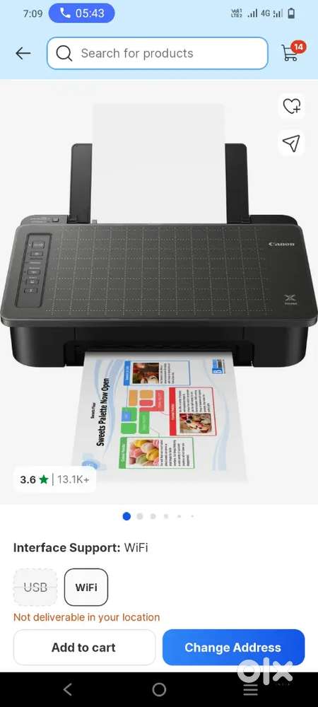 Canon PIXMA TS307
