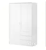Ikea wardrobe and Ottoman bed