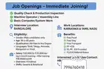Immediate Hiring on Operators!!!