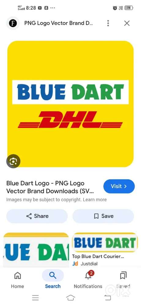 Bluedart delivery