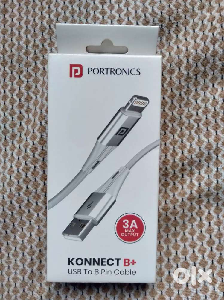 Portronics iphone cable type a to lightning