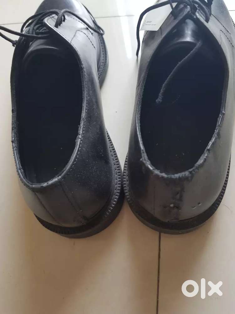 Zara formal oxford shoe black size 7.5 or 8 uk or EU 41