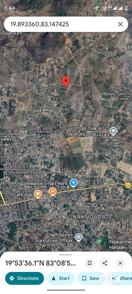 10 Dismil plot for sale in BHAWANIPATNA