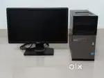 Full desktop setup (Monitor, CPU, Keyboard and Mouse Combo)