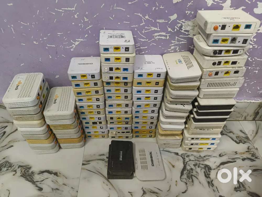 X Pon Onu Dual Band Gigabite WiFi router Media Converter switch