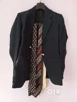 Coat and neck tie