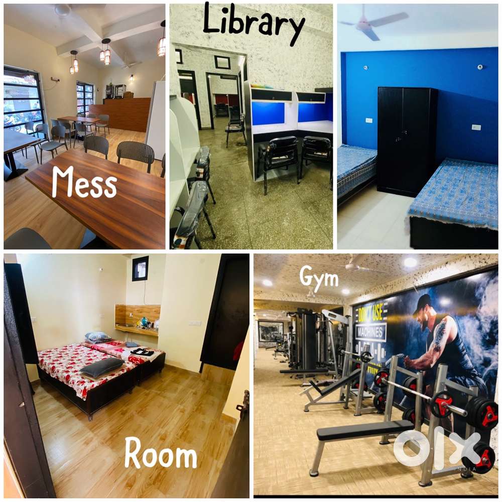 Pg for boys near saket metro with 3 time food @5000