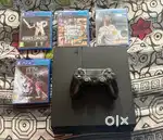 Ps4 ( 1TB) With 4 Original Cd Free