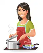 Female cook, Mohila radhuni, house keeper