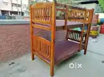 Wooden bunker cot direct factory outlet