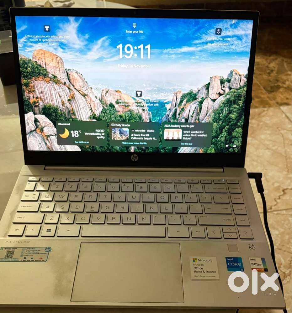 HP Pavilion I5 11th Gen 16GB 512 SSD Intel Iris XE