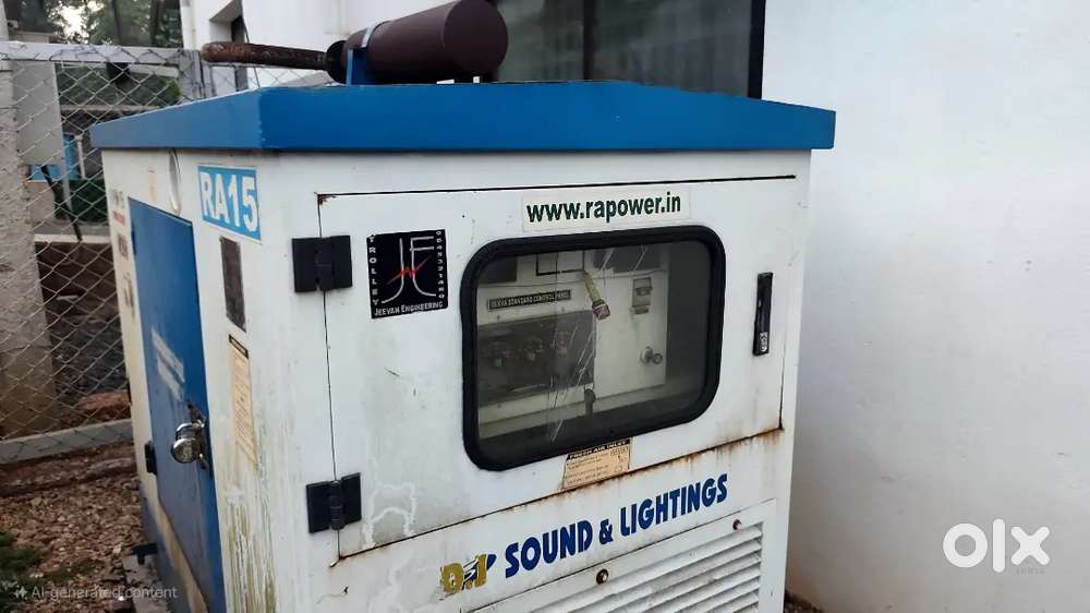 Generator 15KV Single Phase