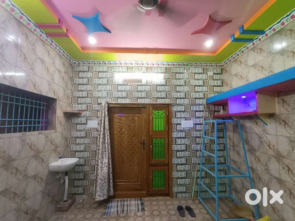 Newly Constructed, Bismillah Nagar, Almaspet 2BHK House - 1st Floor