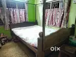 Bed 5 ft x 7 ft , khat with good condition
