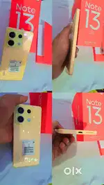 Redmi note 13  complete box pls Read description