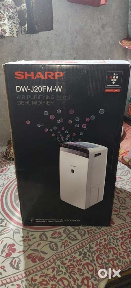 Sharp DW-J20FM-W Air Purifying Dehumidifier.