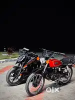 Yamaha RX 100 Conversion – Full Chrome, Customised Look