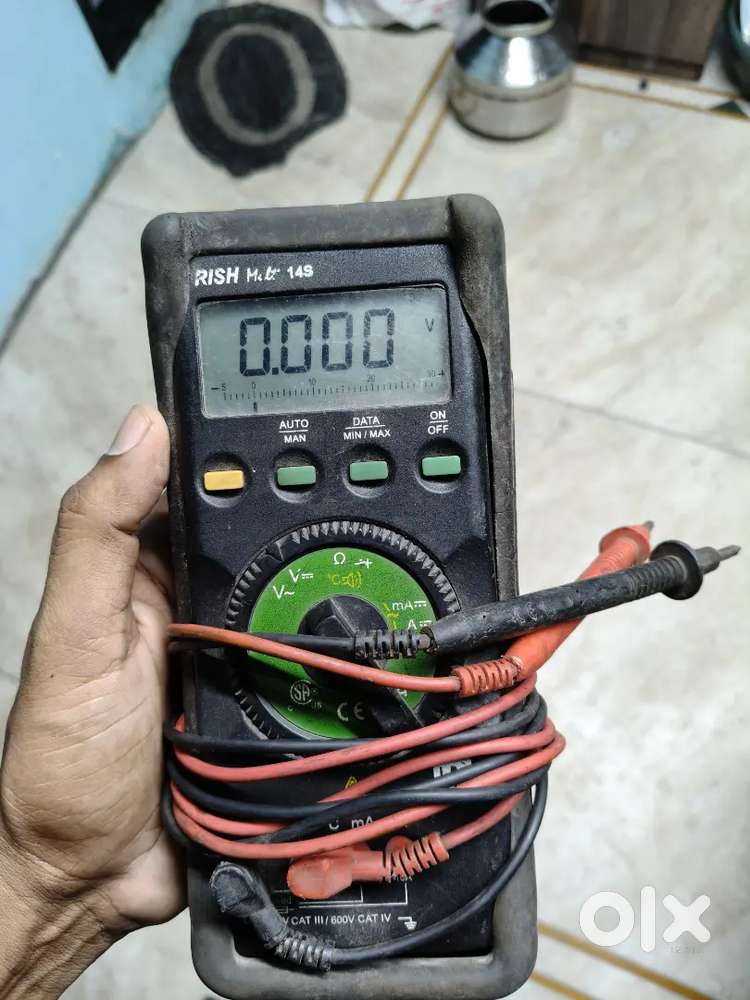 Degital multimeter black for sale
