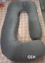 J shape pregnancy pillow