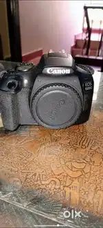 Canon 1500d in best condition available with 2 lenses
