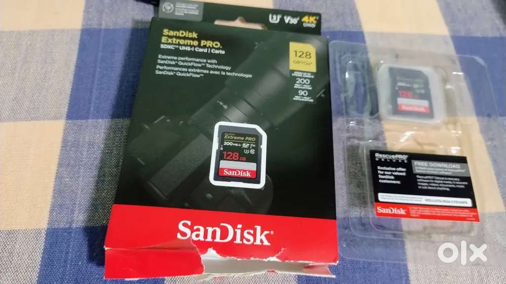 Scan disk Extreme pro Sdxc uhs I Card