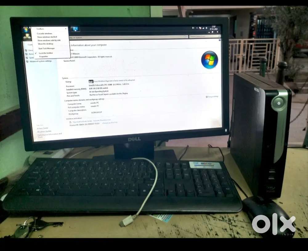 Desktop computer