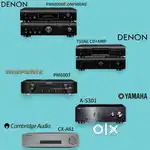 DENON ,MARANTZ,YAMAHA,CAMBRIDGE PREMIUM  STEREO COLLECTIONS