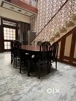 8 chair dining table