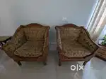 Premeium Teak Wood 5 Seater Sofa Set