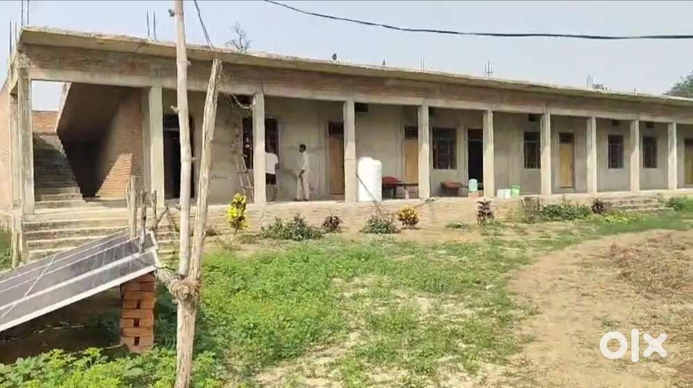 बाउंड्री वॉल  बने हुए कमरे  कॉलेज प्रोजेक्ट  तुरंत रजिस्ट्री कराये