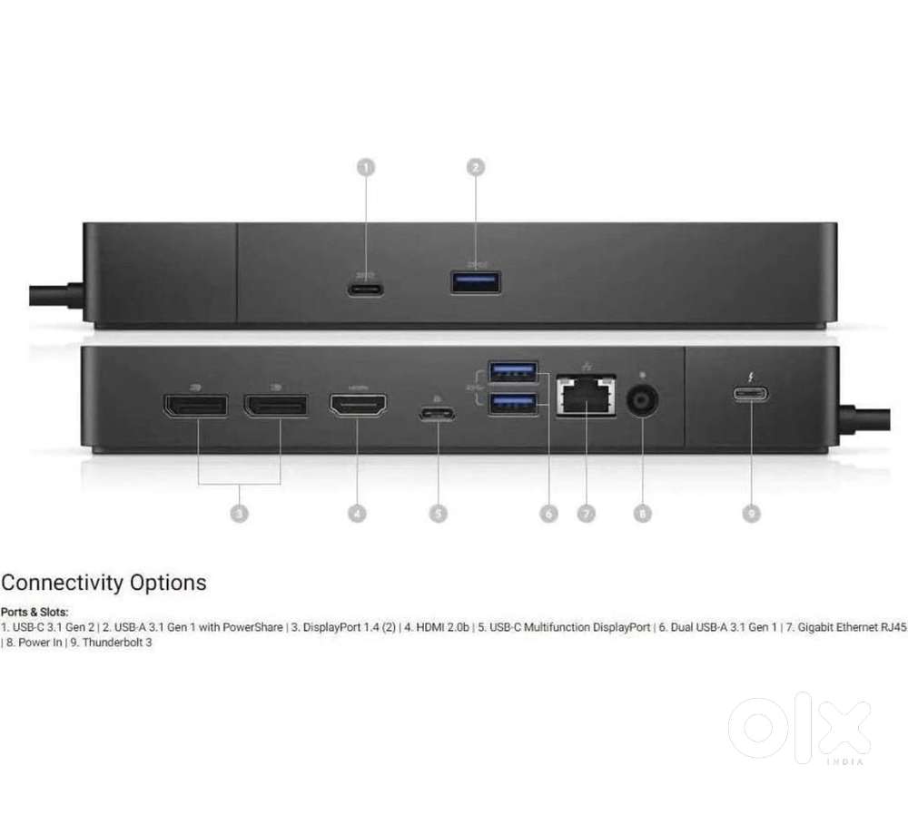 Dell Thunderbolt Dock- WD19TBS 130w Power Delivery