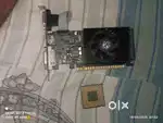 Computer Processor And ram 1gb and  graphics card 2gb Computer parts