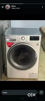 8 kg fully automatic washer+dryer Well conditioned only 2 years old