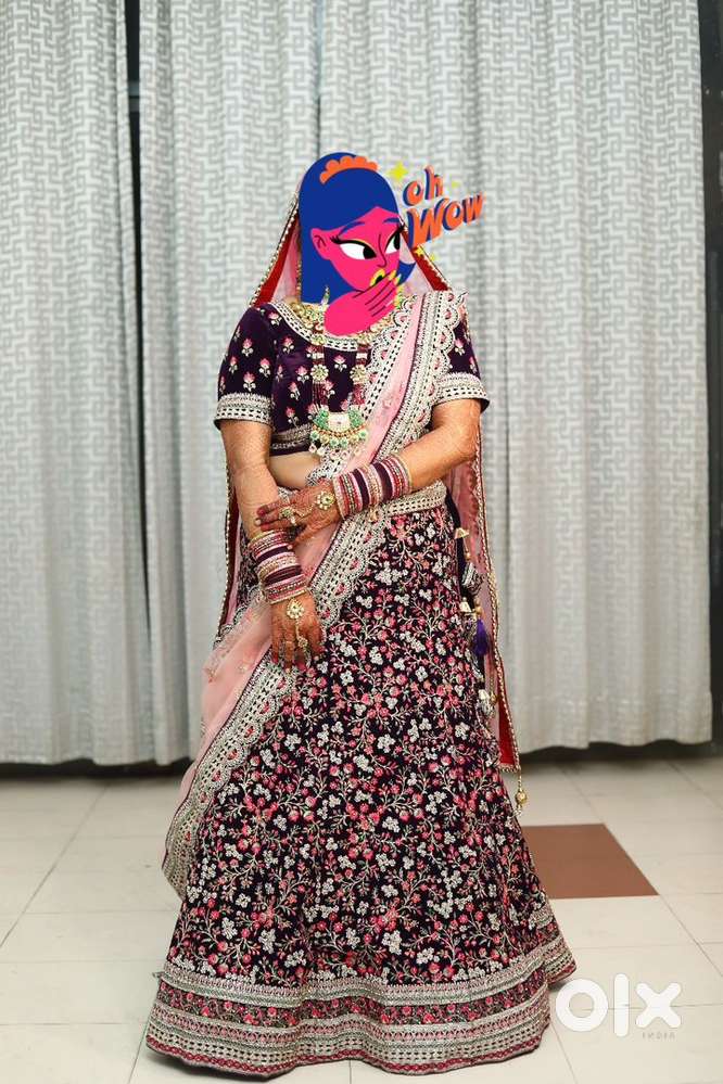 Full lehnga set with extra chunni