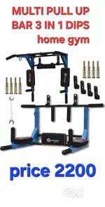 Multi pull up bar 3in1dips multi home gym New [ PERFECT GYM EQUIPMENTS