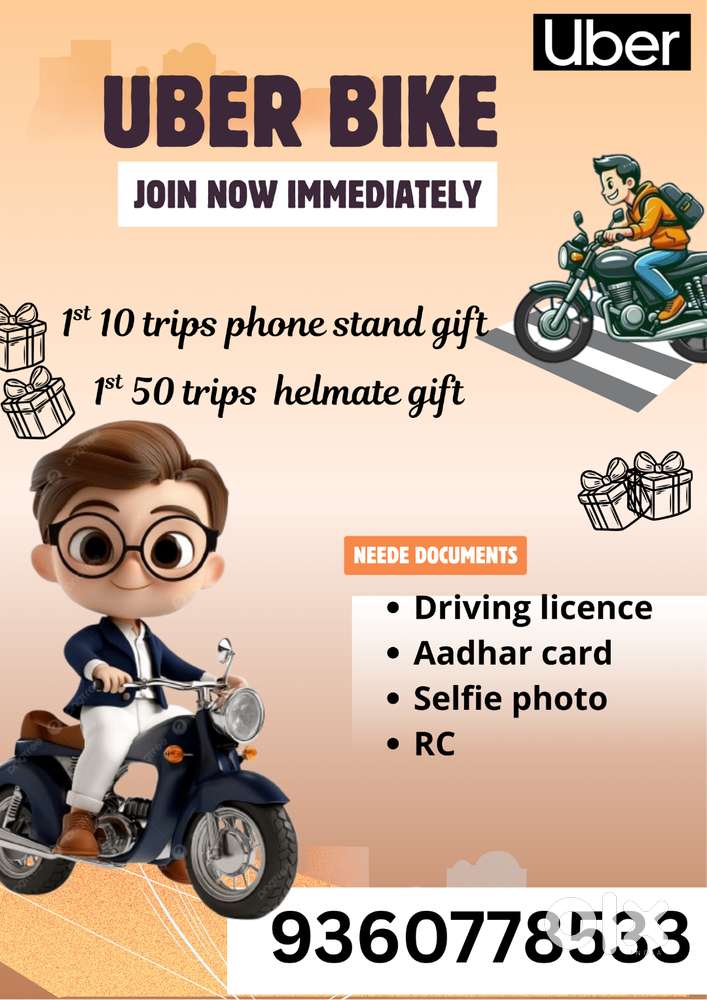 UBER BIKE TAXI ATTACHMENT SERVICE