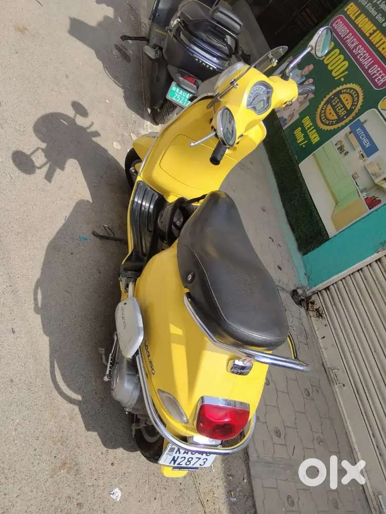 Yellow color company service good condition