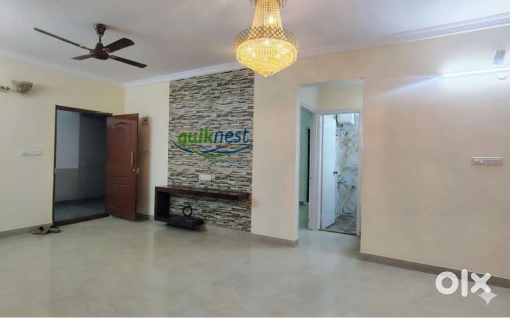 3 BHK Semi-Furnished Apartment for Lease in Thanisandra – North Facing