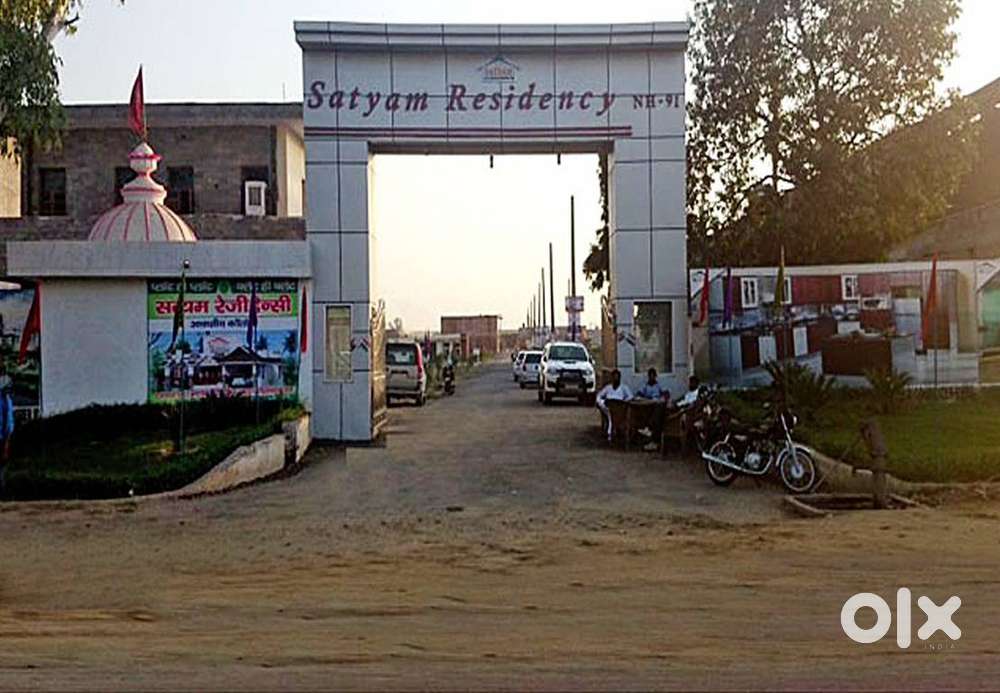 100 gaj plot Satyam Residency gated colony Lal kuan Ghaziabad