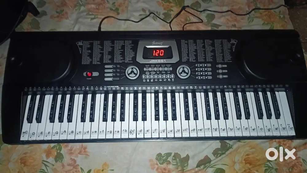 JRK661 61-Key
Electronic Keyboard Piano With Mic