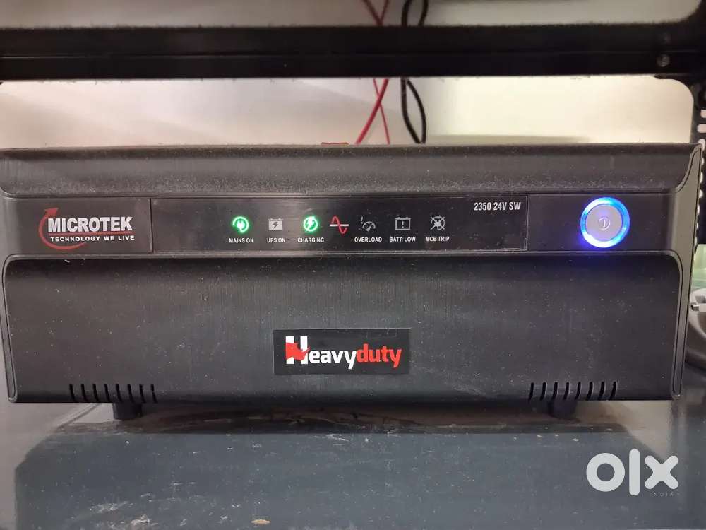 24V Inverter with two 150 AH battery