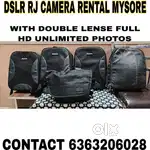 DSLR RJ CAMERA RENTAL MYSORE